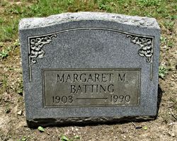 Margaret M <I>McCartney</I> Foley Batting 