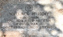Wallace Herbert Hoff 