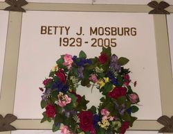 Betty J. <I>Aldridge</I> Mosburg 