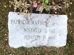 Patricia Jean “Pattie” <I>Marble</I> Councill 