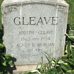 Agnes Ellen <I>Morgan</I> Gleave 
