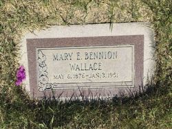 Mary Eliza <I>Bennion</I> Wallace 