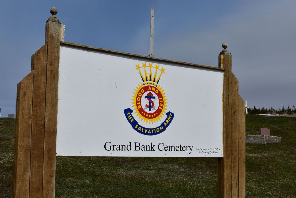 Grand Bank New Salvation Army Cemetery