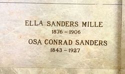 Ella <I>Sanders</I> Miller 