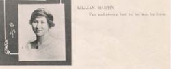 Lillian Edwin <I>Martin</I> Grindstaff 