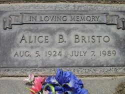 Alice Rose <I>Brown</I> Bristo 