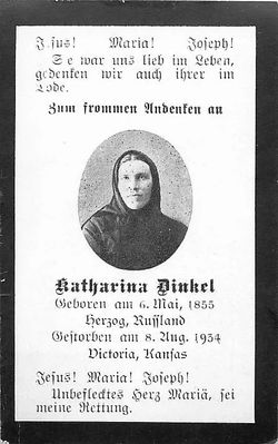 Katharina <I>Kuhn</I> Dinkel 