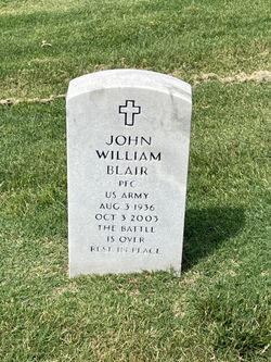 PFC John William Blair 