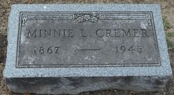 Minnie Loraine <I>Wheeler</I> Cremer 