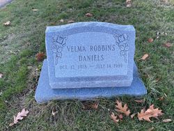 Velma <I>Robbins</I> Daniels 