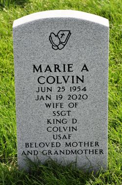 Marie A Colvin 
