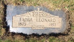 Emma <I>Schalter</I> Leonard 