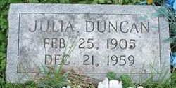 Julia Thelma <I>Casada</I> Duncan 