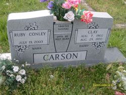 Ruby <I>Conley</I> Carson 