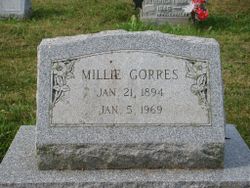 Millie M <I>Lamer</I> Gorres 