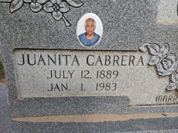 Juanita <I>Cabrera</I> Cano 