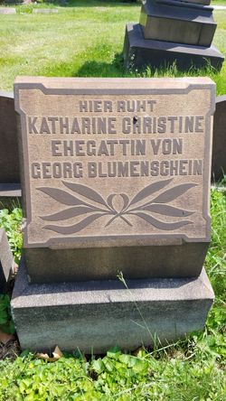 Katharine Christine <I>Friederich</I> Blumenschein 