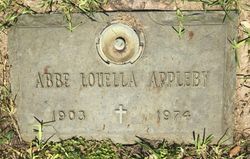 Abbe Louella <I>Martin</I> Appleby 