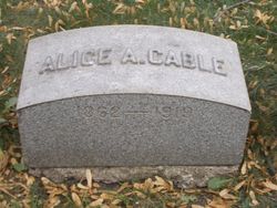 Alice Augusta <I>Hutchins</I> Cable 