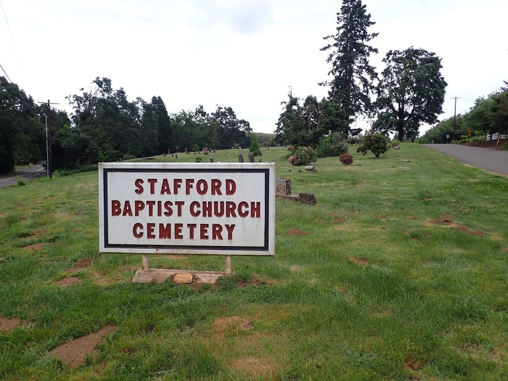 Stafford Baptist Church Cemetery