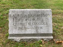 Laurie A <I>Richardson</I> Coolidge 