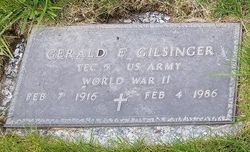 Gerald Edward Gilsinger 