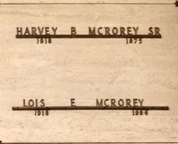 Harvey Bruce McRorey Sr.