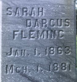 Sarah Darcus Fleming 