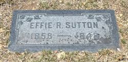 Effie <I>Runyon</I> Sutton 