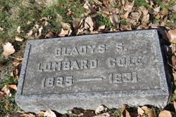 Gladys S <I>Lombard</I> Cole 