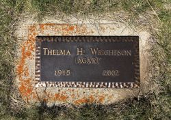 Thelma Hazel <I>Gullekson</I> Agar Wrightson 