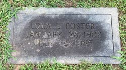 Lola Mae <I>Lagle</I> Foster 