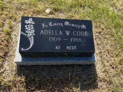 Adella Winnifred <I>Hazelwood</I> Code 