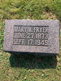 Maryanna Alma “Mary” <I>Stout</I> Fryer 