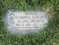 Susanna <I>Sutliffe</I> Illingsworth 