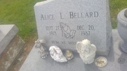 Alice <I>LeJeune</I> Bellard 