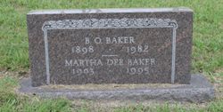 Bunk Oliver Baker Sr.