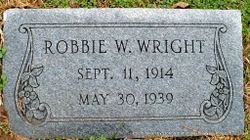 Robert W. “Robbie” Wright 