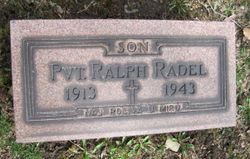 PVT Ralph L Radel 