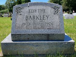 Edythe <I>Dorman</I> Barkley 