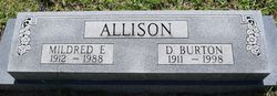 Mildred Lee <I>Evans</I> Allison 