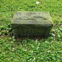 Fidelia Polly “Delia” <I>Fenton</I> Spencer 