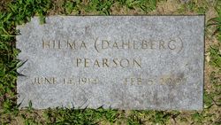 Hilma <I>Dahlberg</I> Pearson 