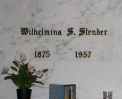 Wilhelmina <I>Schafer</I> Stender 