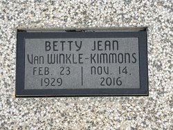 Betty Jean <I>Andrews</I> Kimmons 