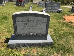 Alma <I>Quinn</I> Woods 