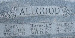 Clarence W Allgood 