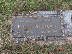 Mrs Frankie Estelle <I>Perry</I> Anderson 