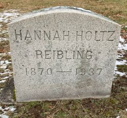 Hannah <I>Holtz</I> Reibling 