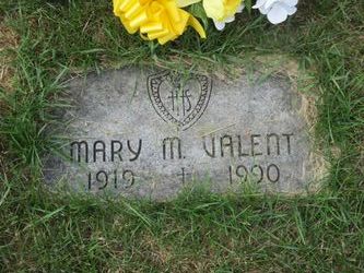 Mary Madeline <I>Barham</I> Valent 